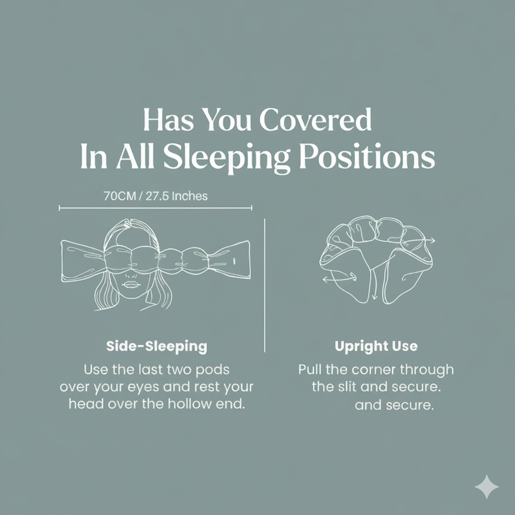 Weighted Sleep Mask for Ultimate Relaxation